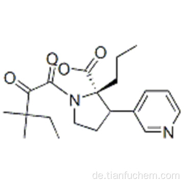 (S) -3- (Pyridin-3-yl) propyl-1- (3,3-dimethyl-2-oxopentanoyl) pyrrolidin-2-carboxylat CAS 186452-09-5